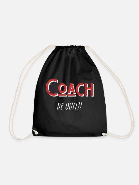 coach de ouf idée cadeau - Sac de sport léger - noir