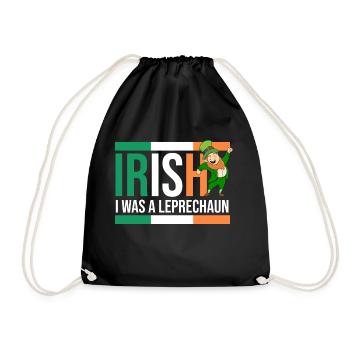 Irlandais J’étais un lutin Irlande Mignon Garçon St Patri - Sac de sport léger - noir - Devant