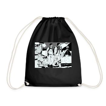 Camps de soldats - Sac de sport léger - noir - Devant