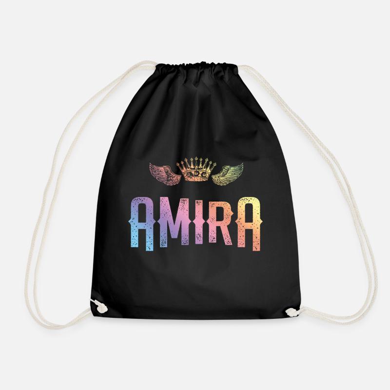 Amira - Turnbeutel - Schwarz