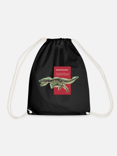 Daspletosaurus - Turnbeutel - Schwarz