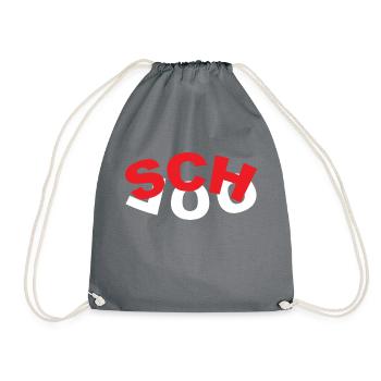École Minimalisme - Sac de sport léger - gris - Devant