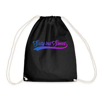 Salty But Sweet 11 - Drawstring Bag - black - Front