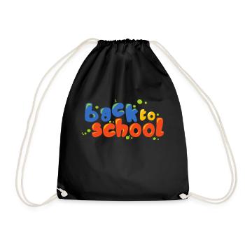 back to school - Sac de sport léger - noir - Devant