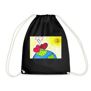 Amour - Sac de sport léger - noir - Devant