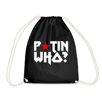 P*tin qui? - Sac de sport léger - noir - Devant