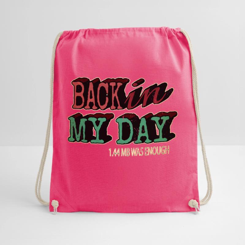 Computer Bday Fullstack Developer Programming Drawstring Bag