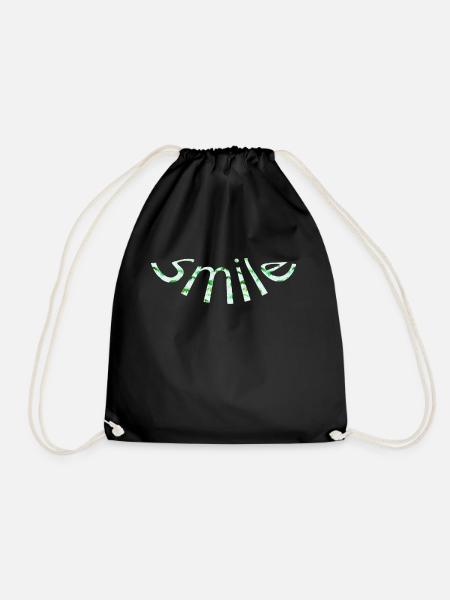 Smile White - Sac de sport léger - noir