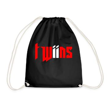 Pregnancy Baby Shower Babyshower Boy Girl - Drawstring Bag - black - Front