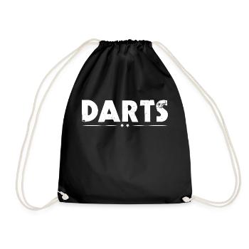 Fléchettes Joueur de fléchettes - Sac de sport léger - noir - Devant