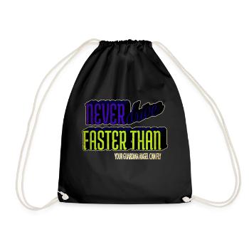 Drôles de dictons mécanicien de chemise de baseball - Sac de sport léger - noir - Devant