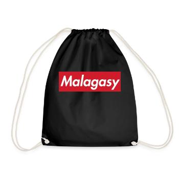 Malagasy - Sac de sport léger - noir - Devant