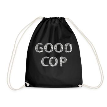Bon flic - Sac de sport léger - noir - Devant