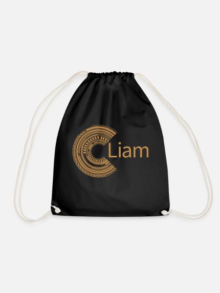Für Liam - Turnbeutel - Schwarz