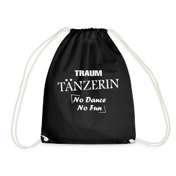Dancing Dance Music - Drawstring Bag - black - Front
