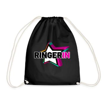 Ringerin - Turnbeutel - Schwarz - Vorne