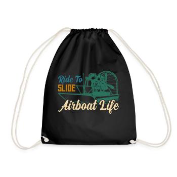 Ride To Slide Airboat Life Hydroplane Propeller Sw - Sac de sport léger - noir - Devant