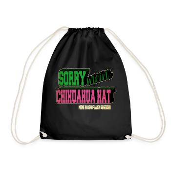 Bday citation Terrier Noël Chihuahua Cool - Sac de sport léger - noir - Devant