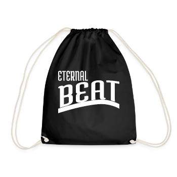 melody quote musicality cadence tempo - Drawstring Bag - black - Front