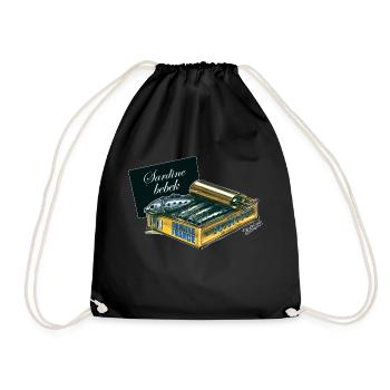 Sardine Bebek - Drawstring Bag - black - Front