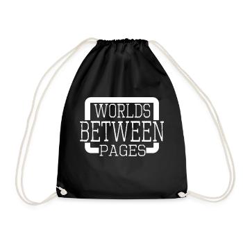 awesome joke literature appreciation - Drawstring Bag - black - Front