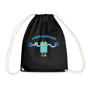 Fais-moi un câlin - Sac de sport léger - noir - Devant