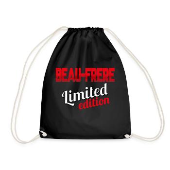 BEAU FRÈRE LIMITED EDITION - Drawstring Bag - black - Front