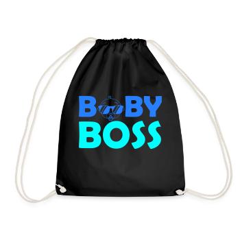 baby - Drawstring Bag - black - Front