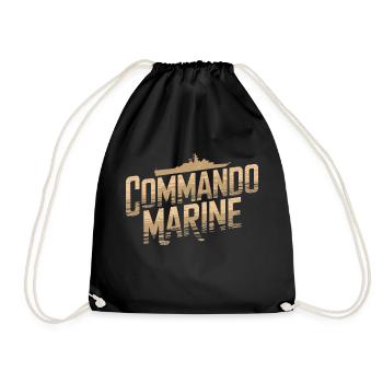 Commando Marine - Sac de sport léger - noir - Devant