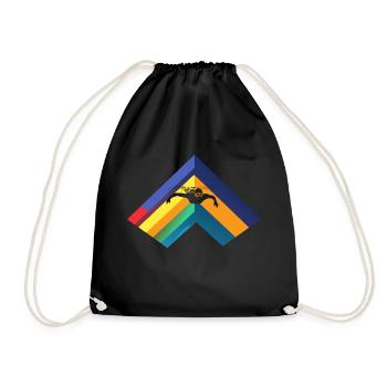 Swimming Diving Goggles - Drawstring Bag - black - Front