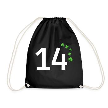 14 - Sac de sport léger - noir - Devant