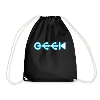 Geek - Sac de sport léger - noir - Devant