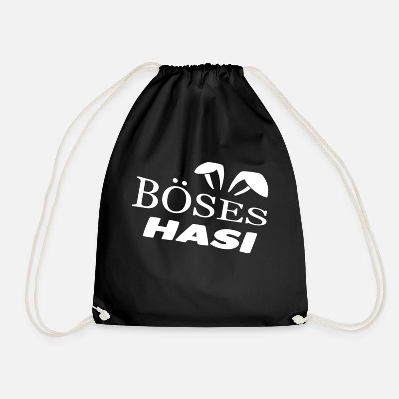 Hasi - Turnbeutel - Schwarz