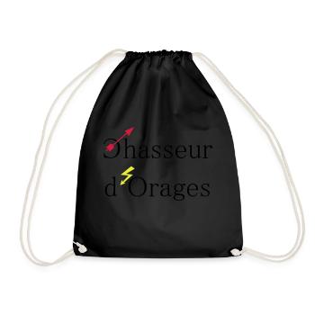 chasseur d'orages - Sac de sport léger - noir - Devant