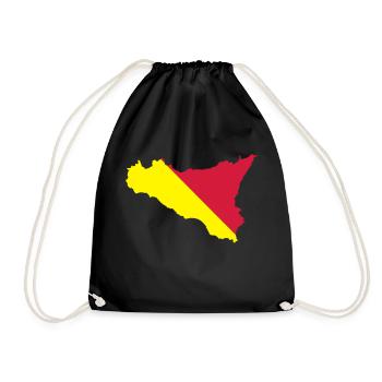 Sicile - Sac de sport léger - noir - Devant