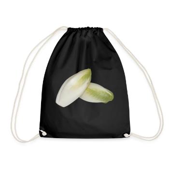 salad salad lettuce halloween vegetables vegetables1 - Drawstring Bag - black - Front