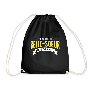 Meilleure belle-soeur - Sac de sport léger - noir - Devant
