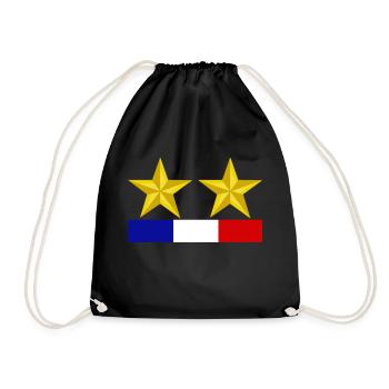 Champion du monde France - World Cup Design 2* - Sac de sport léger - noir - Devant
