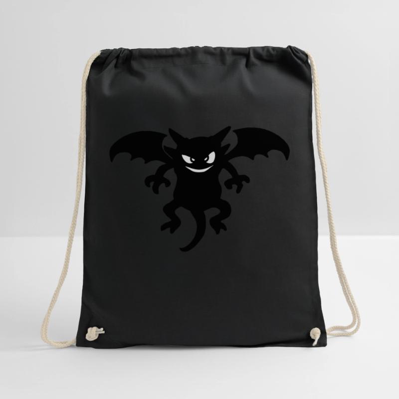 devil Drawstring Bag