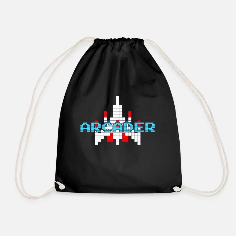 ARCADER - Turnbeutel - Schwarz