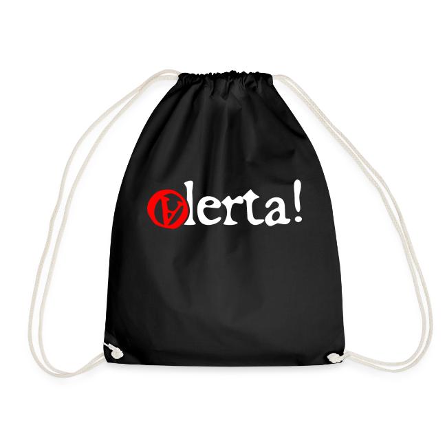 print alerta a versal white