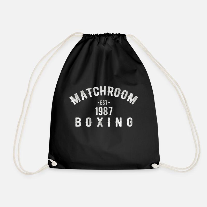 matchroom 1987 - Drawstring Bag - black