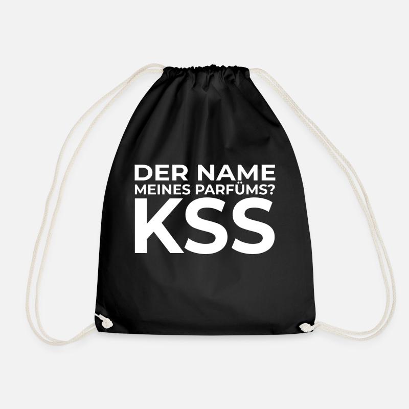 KSS ist mein Parfüm - Turnbeutel - Schwarz