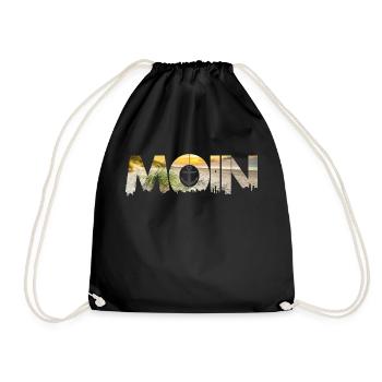 moin bord de mer - Sac de sport léger - noir - Devant