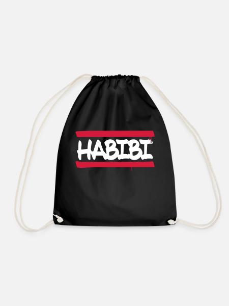 Habibi - Turnbeutel - Schwarz