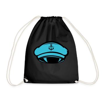 Capitaine de bonnet - Sac de sport léger - noir - Devant