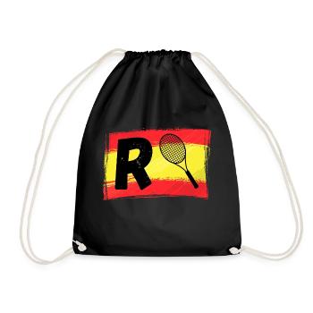 Espagne Tennis R majuscule Rafa - Sac de sport léger - noir - Devant