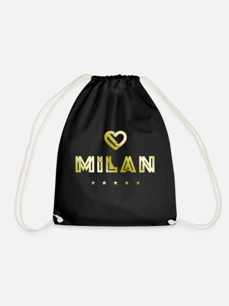 Milan Herz - Turnbeutel - Schwarz