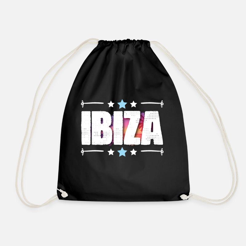 Ibiza - Turnbeutel - Schwarz