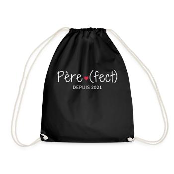 Idée cadeau pour papa - Sac de sport léger - noir - Devant
